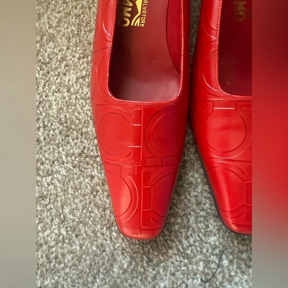 Salvatore Ferragamo Red Heels - Picture 3 of 6